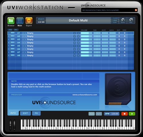 UVI - WorkStation